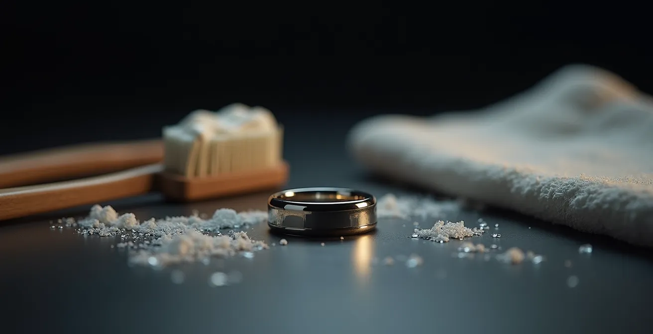 Produits de nettoyage à éviter pour les bijoux rhodiés